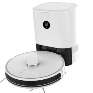 Well-liked LDS Robotic Vacuum Cleaner with App Management and Self-Emptying Station for Residence Use